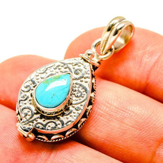 Chrysocolla Pendants handcrafted by Ana Silver Co - PD758529