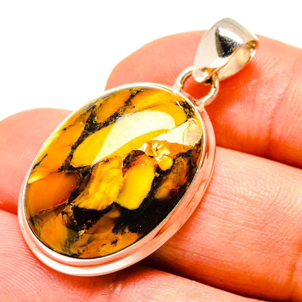 Amber Pendants handcrafted by Ana Silver Co - PD758538