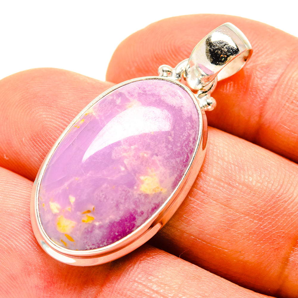 Phosphosiderite Pendants handcrafted by Ana Silver Co - PD758541