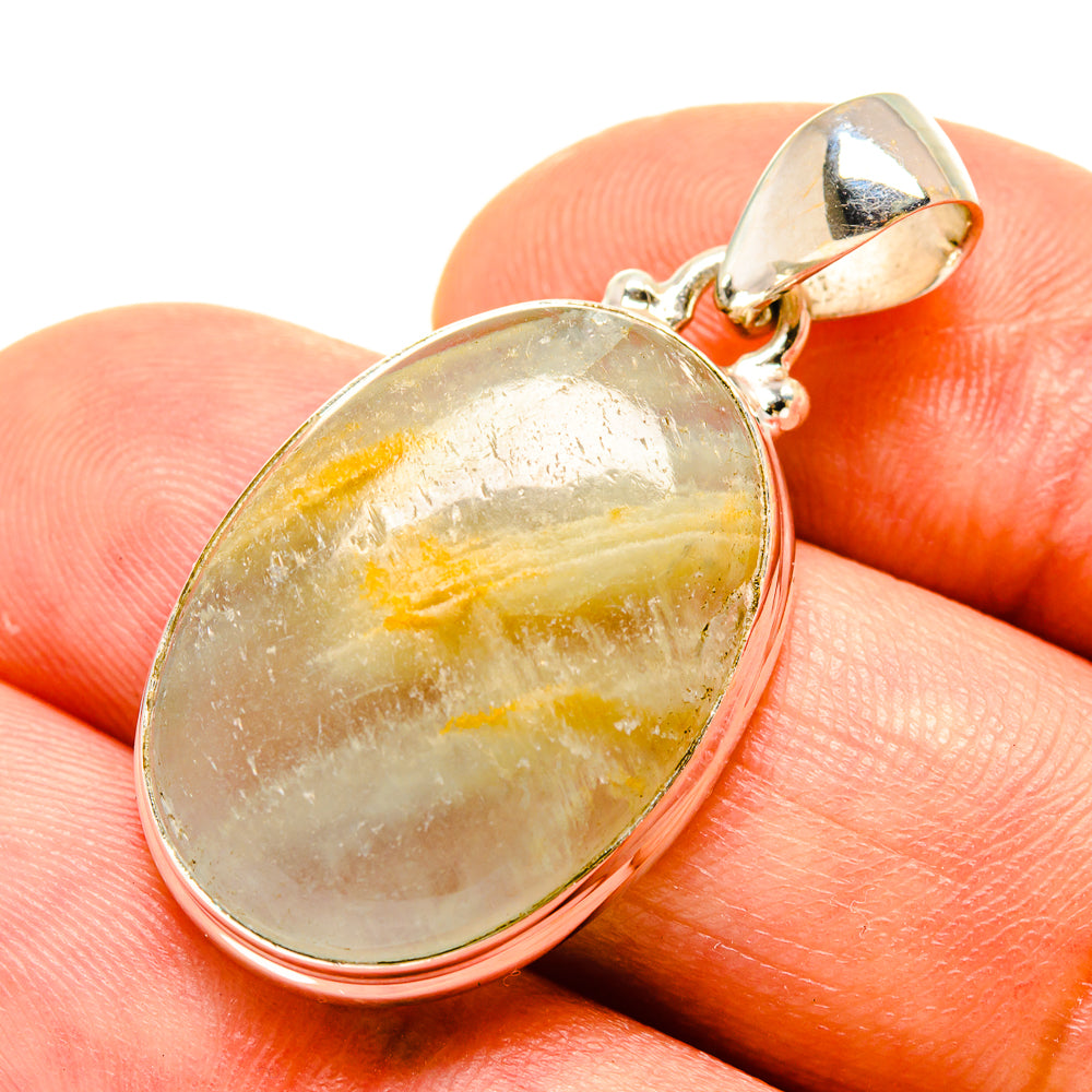 Green Fluorite Pendants handcrafted by Ana Silver Co - PD758554