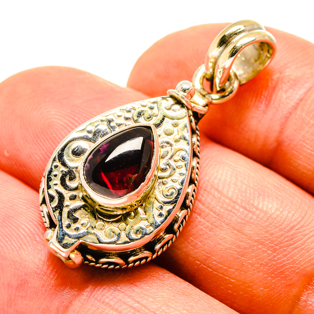 Garnet Pendants handcrafted by Ana Silver Co - PD758555
