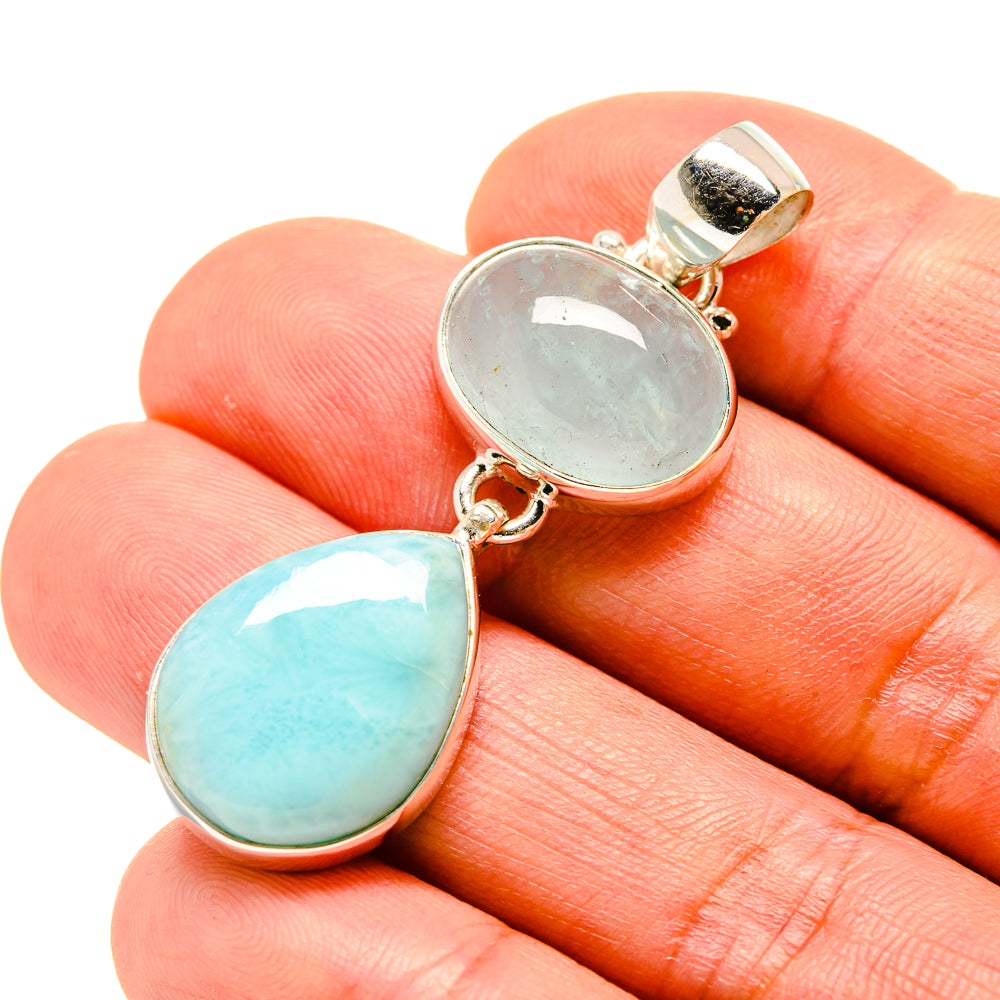 Larimar Pendants handcrafted by Ana Silver Co - PD758560