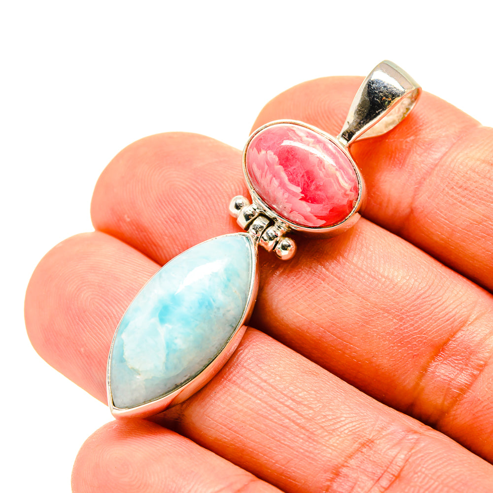 Larimar Pendants handcrafted by Ana Silver Co - PD758561