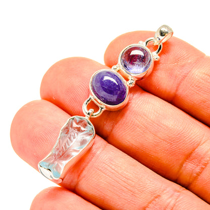 Aquamarine Pendants handcrafted by Ana Silver Co - PD758576