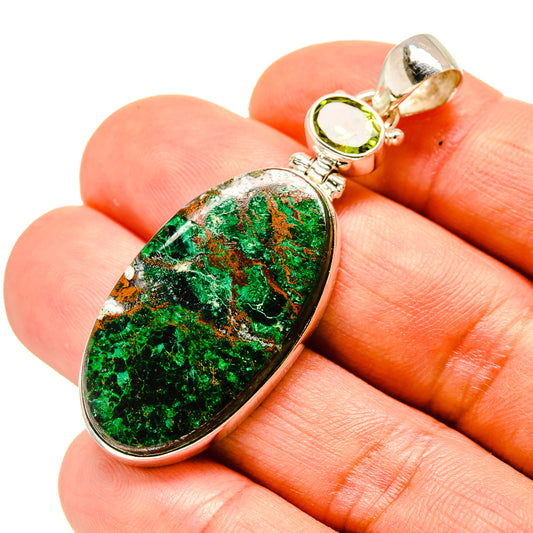Chrysocolla Pendants handcrafted by Ana Silver Co - PD758581
