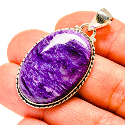 Charoite Pendants handcrafted by Ana Silver Co - PD758598