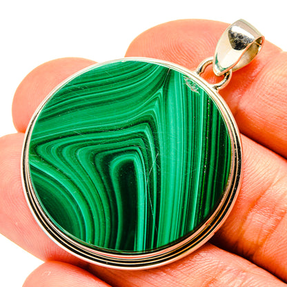 Malachite Pendants handcrafted by Ana Silver Co - PD758603