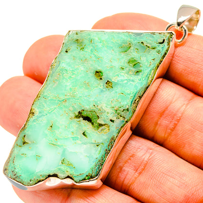 Green Fuchsite Pendants handcrafted by Ana Silver Co - PD758608