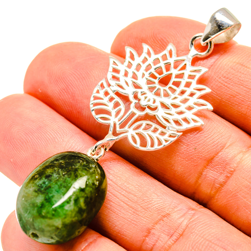 Green Aventurine Pendants handcrafted by Ana Silver Co - PD758619