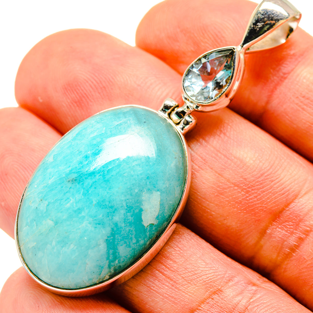 Larimar Pendants handcrafted by Ana Silver Co - PD758622