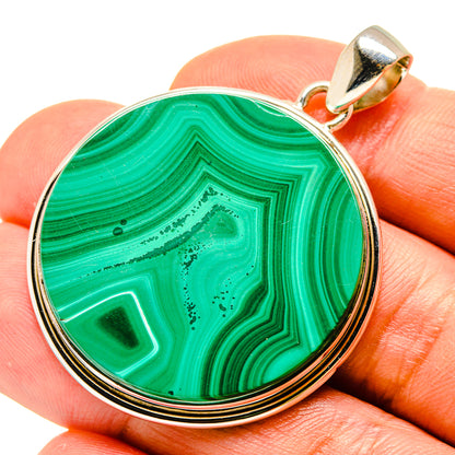 Malachite Pendants handcrafted by Ana Silver Co - PD758629