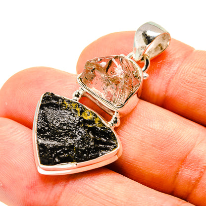 Tektite Pendants handcrafted by Ana Silver Co - PD758647