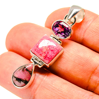 Thulite Pendants handcrafted by Ana Silver Co - PD758648