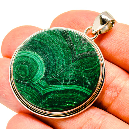 Malachite Pendants handcrafted by Ana Silver Co - PD758649