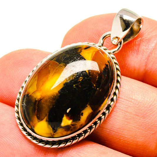 Amber Pendants handcrafted by Ana Silver Co - PD758660