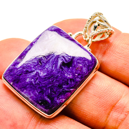 Charoite Pendants handcrafted by Ana Silver Co - PD758669