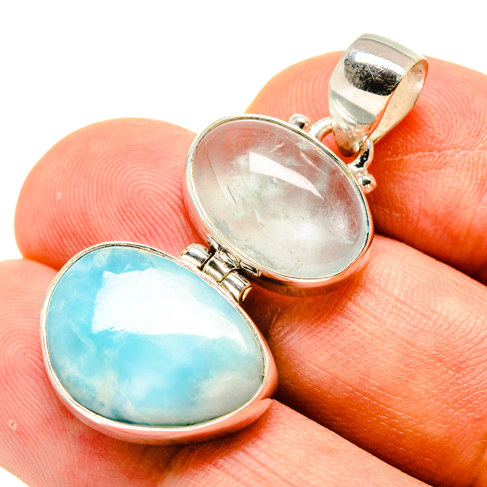 Larimar Pendants handcrafted by Ana Silver Co - PD758690
