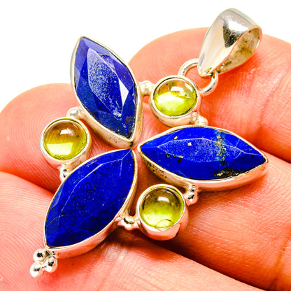 Lapis Lazuli Pendants handcrafted by Ana Silver Co - PD758691