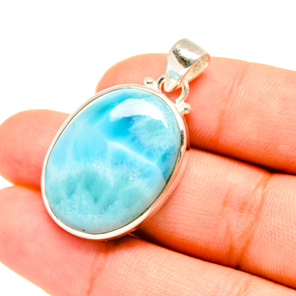 Larimar Pendants handcrafted by Ana Silver Co - PD7587