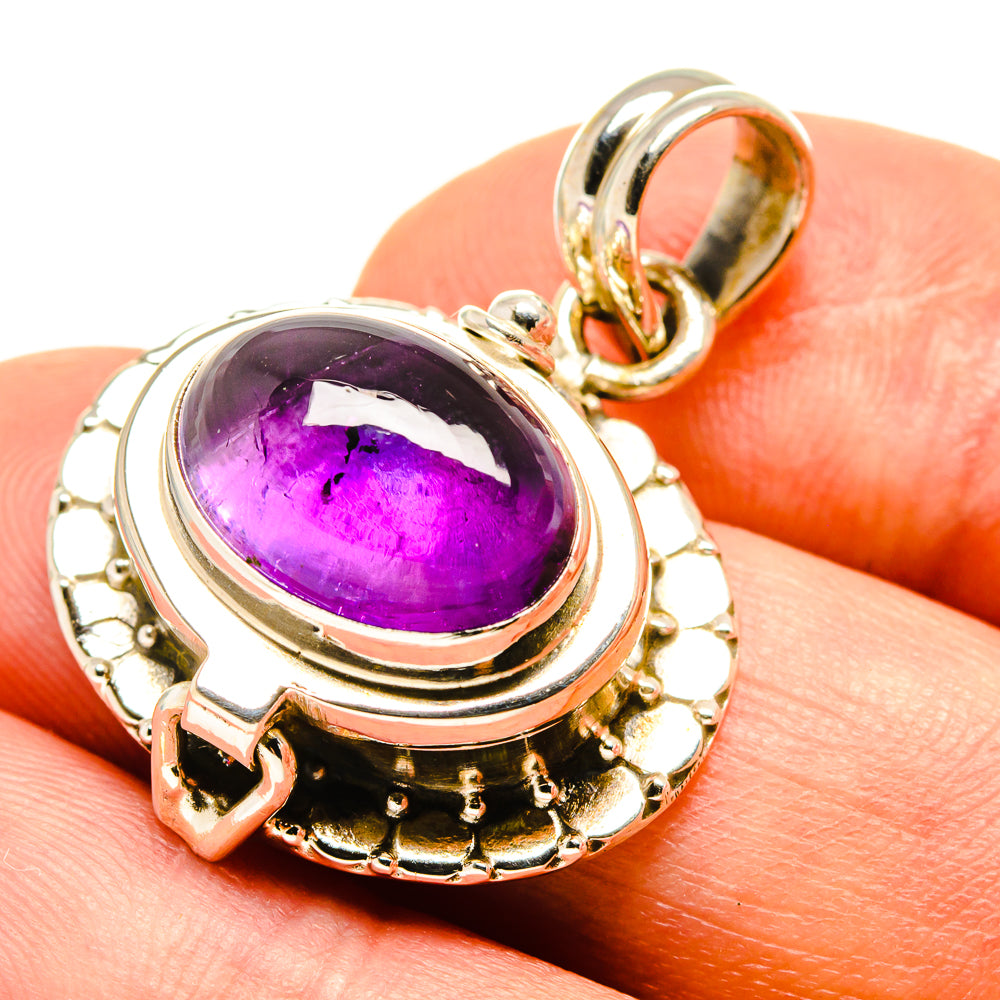 Amethyst Pendants handcrafted by Ana Silver Co - PD758712