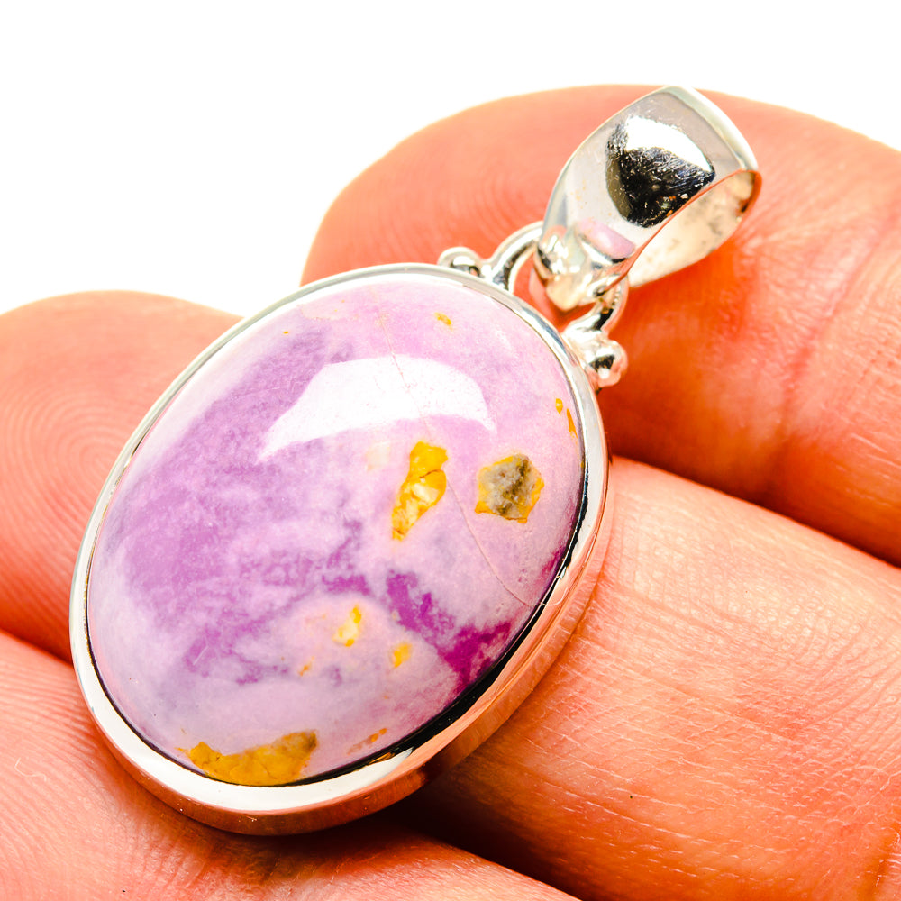 Phosphosiderite Pendants handcrafted by Ana Silver Co - PD758716