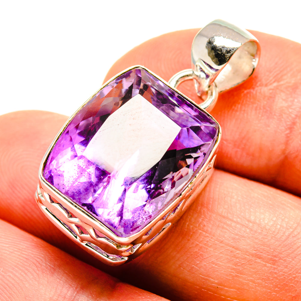 Amethyst Pendants handcrafted by Ana Silver Co - PD758717
