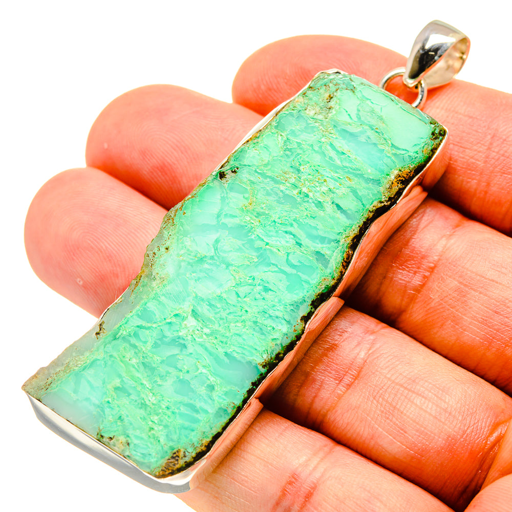 Chrysoprase Pendants handcrafted by Ana Silver Co - PD758757