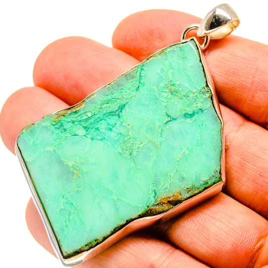 Chrysoprase Pendants handcrafted by Ana Silver Co - PD758758