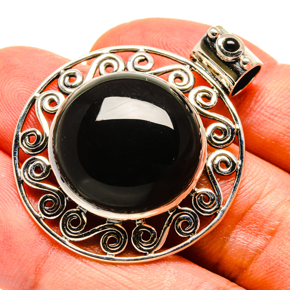 Black Onyx Pendants handcrafted by Ana Silver Co - PD758781