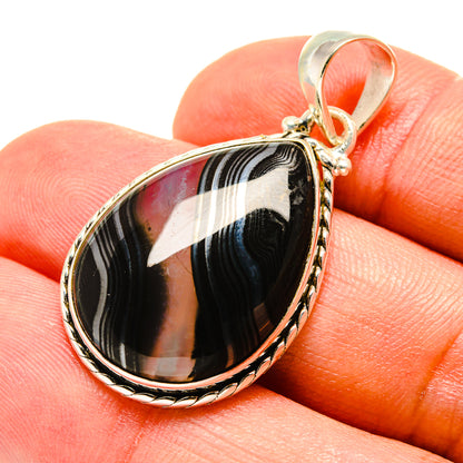 Psilomelane Pendants handcrafted by Ana Silver Co - PD758783