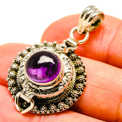 Amethyst Pendants handcrafted by Ana Silver Co - PD758837