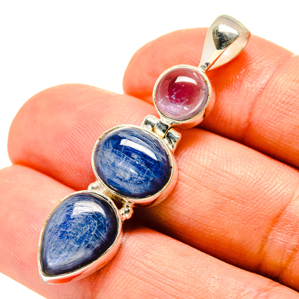 Kyanite Pendants handcrafted by Ana Silver Co - PD758872