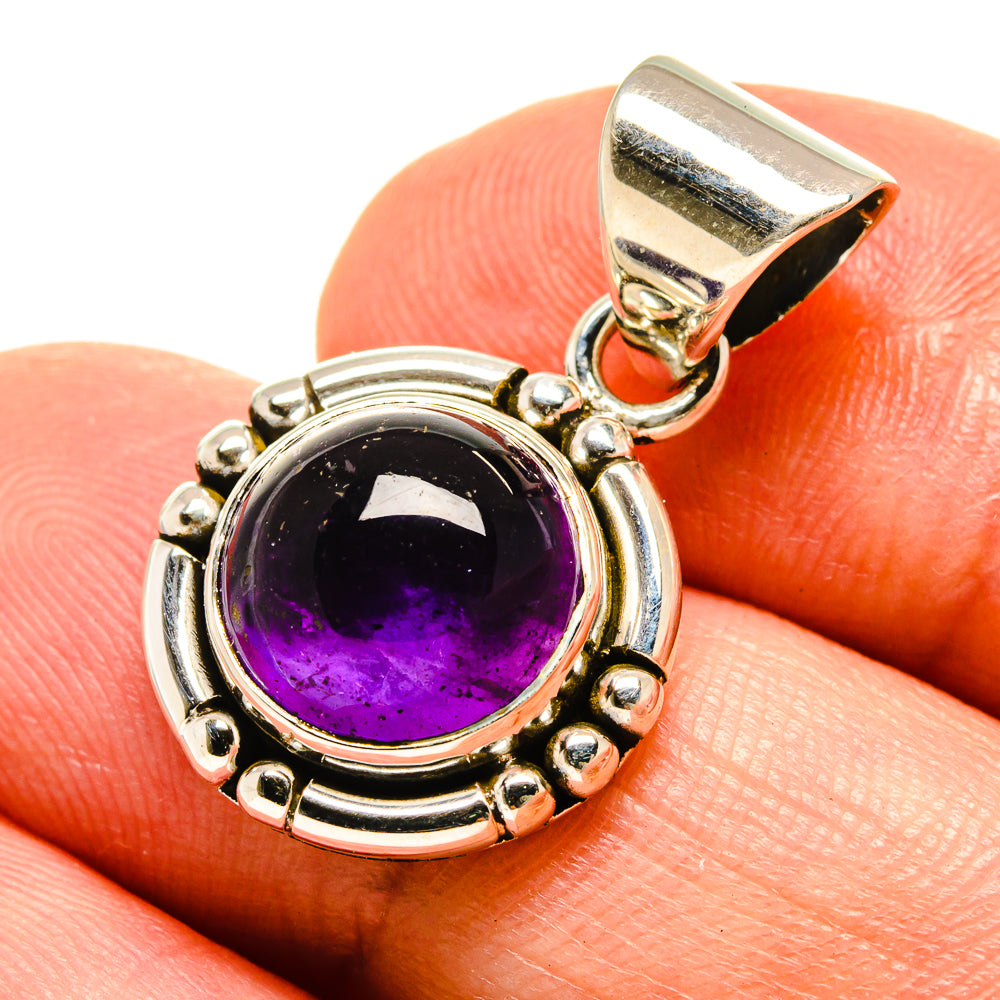 Amethyst Pendants handcrafted by Ana Silver Co - PD758880