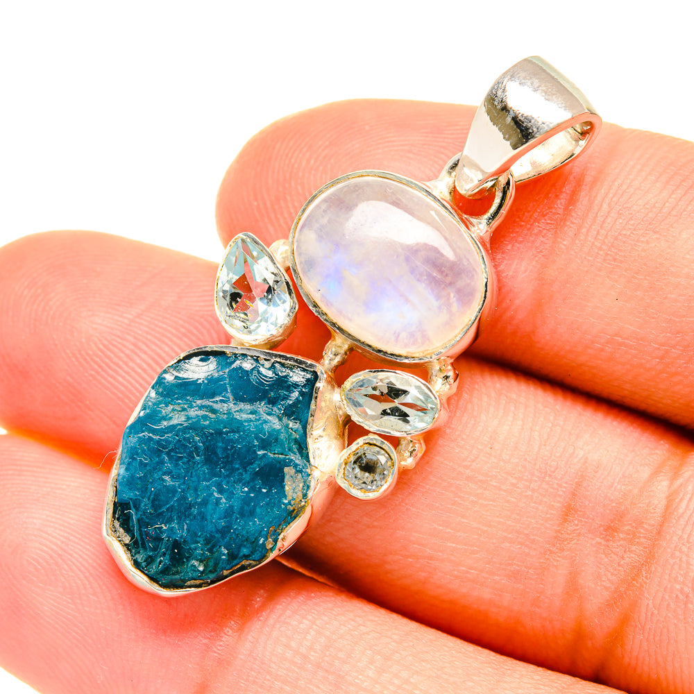 Apatite Pendants handcrafted by Ana Silver Co - PD7589