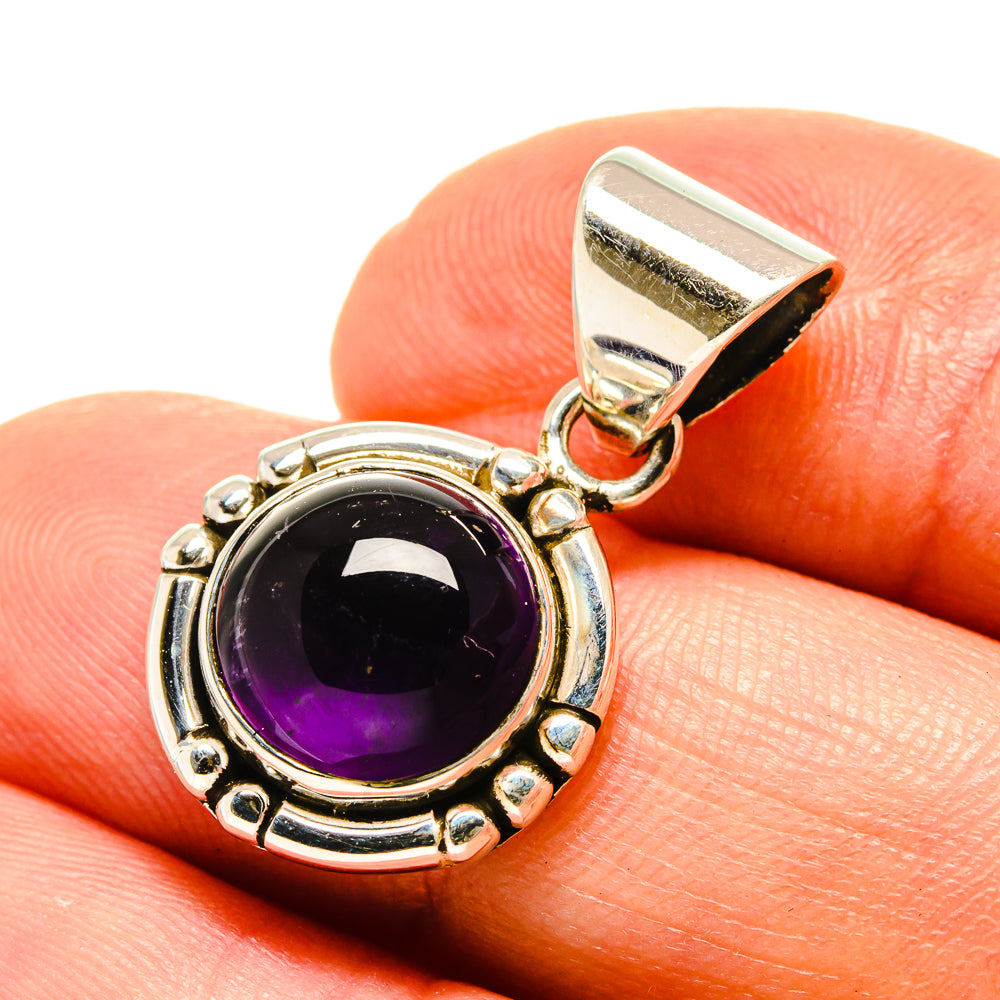 Amethyst Pendants handcrafted by Ana Silver Co - PD758901