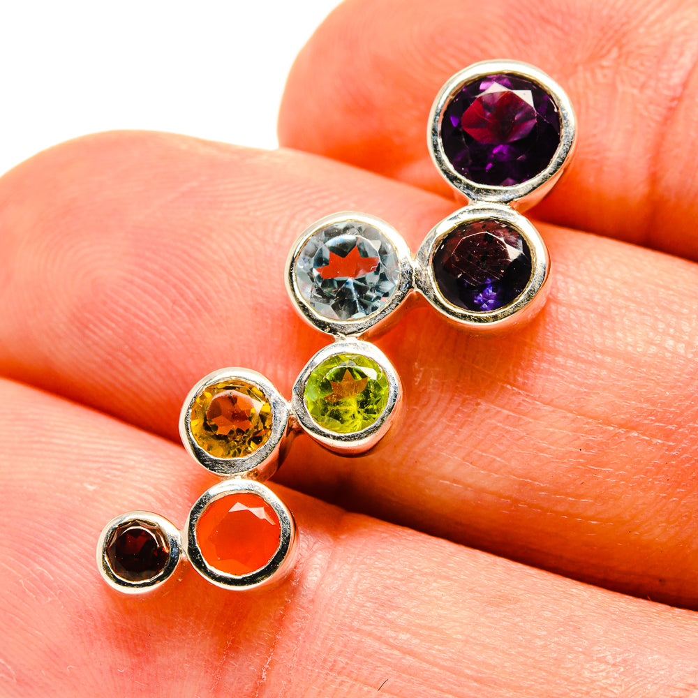 Multi-Stone Chakra Pendants handcrafted by Ana Silver Co - PD758910