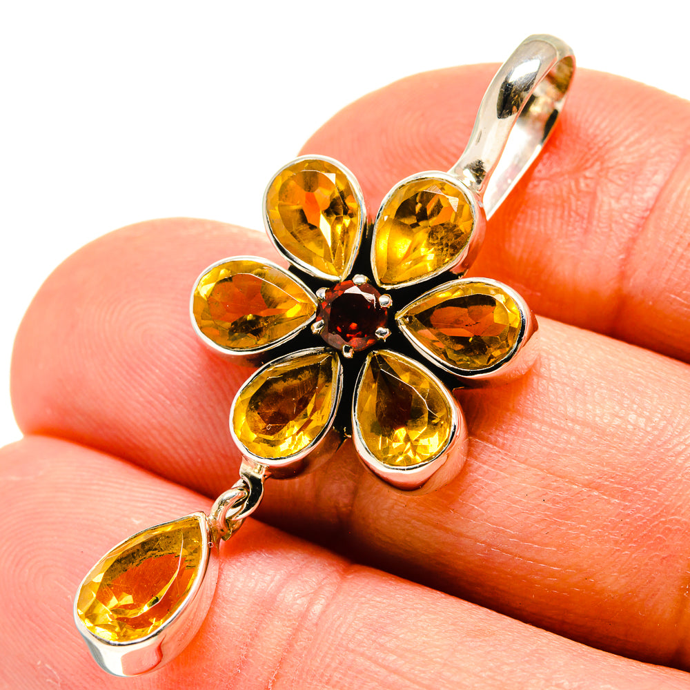 Citrine Pendants handcrafted by Ana Silver Co - PD758920