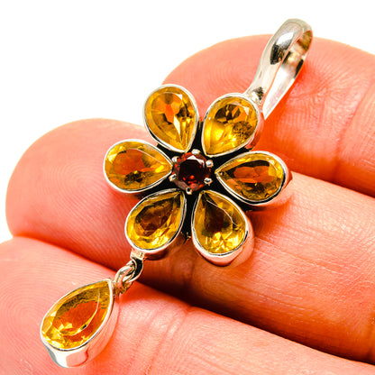 Citrine Pendants handcrafted by Ana Silver Co - PD758920