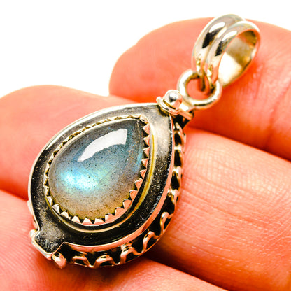 Labradorite Pendants handcrafted by Ana Silver Co - PD758922
