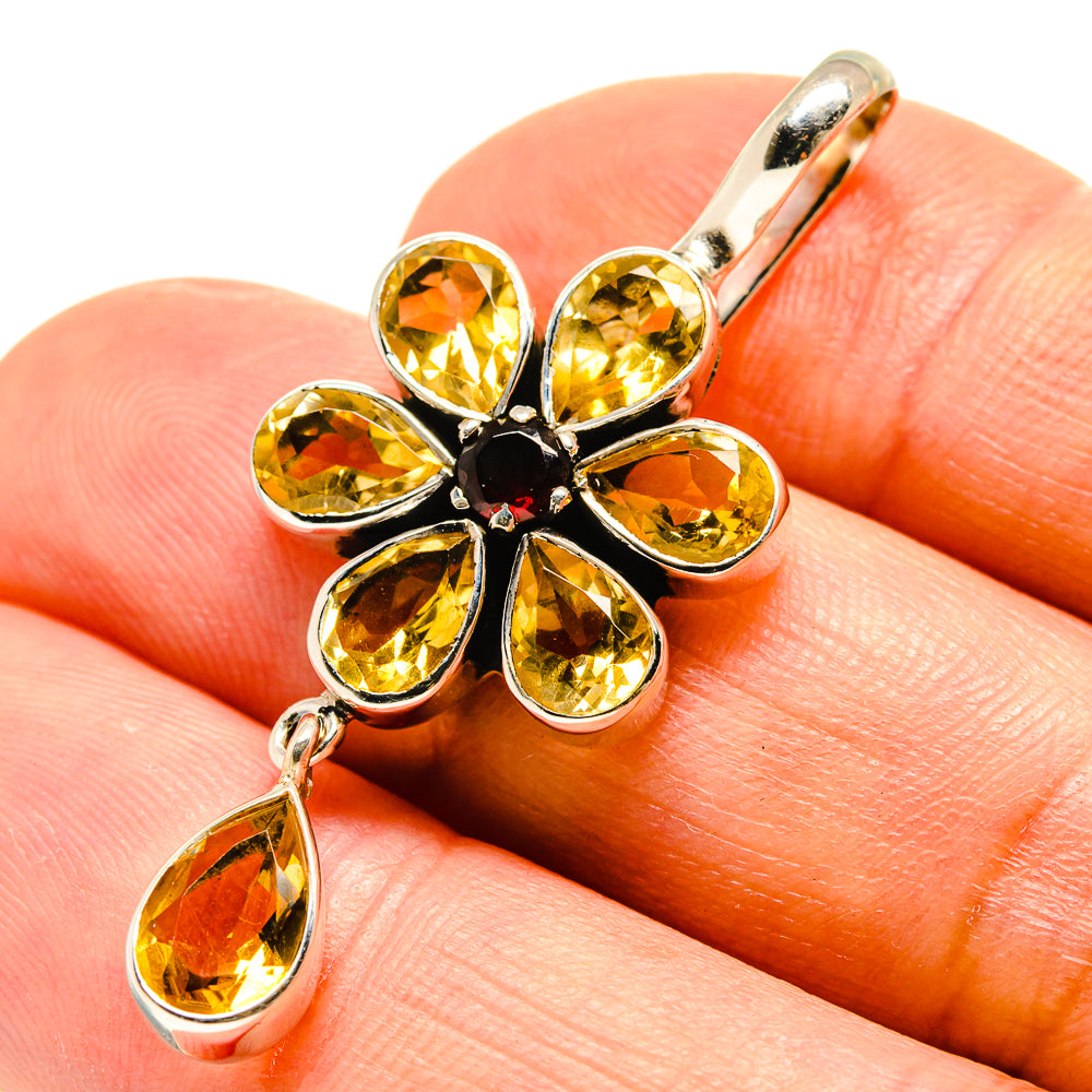 Citrine Pendants handcrafted by Ana Silver Co - PD758926