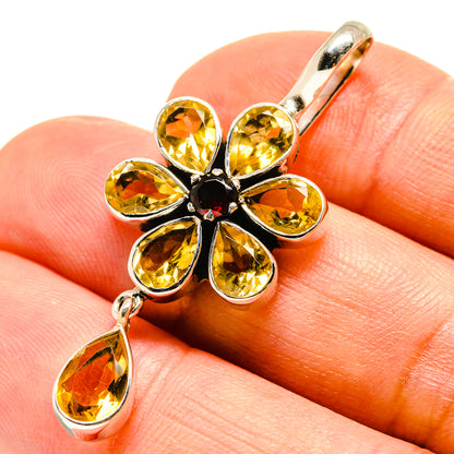 Citrine Pendants handcrafted by Ana Silver Co - PD758926