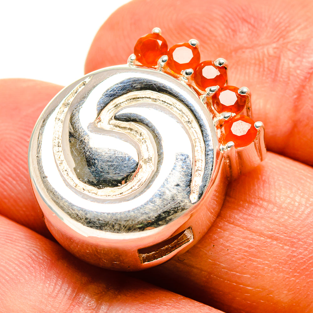 Carnelian Pendants handcrafted by Ana Silver Co - PD758933