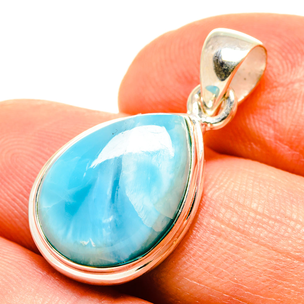 Larimar Pendants handcrafted by Ana Silver Co - PD758945