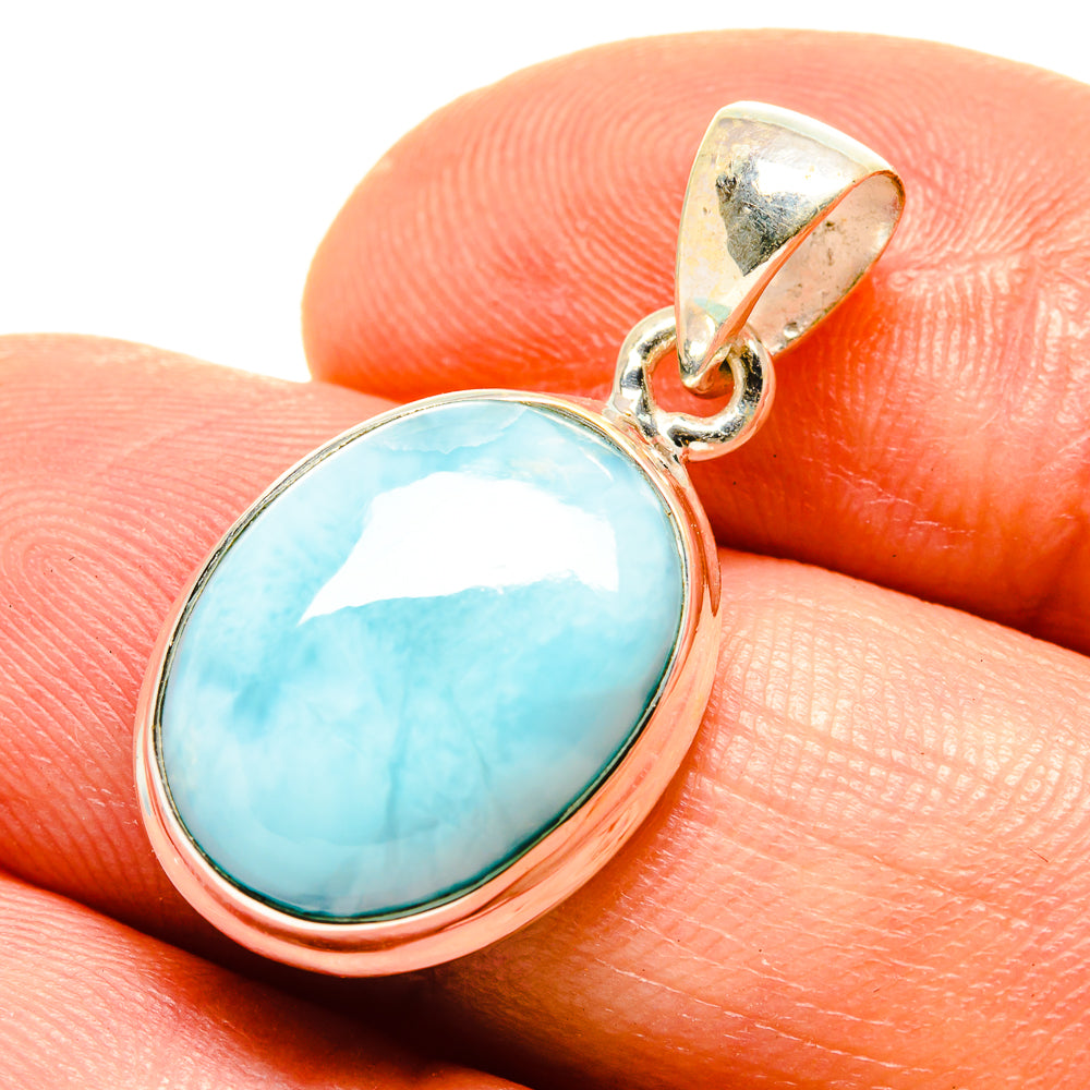 Larimar Pendants handcrafted by Ana Silver Co - PD758946