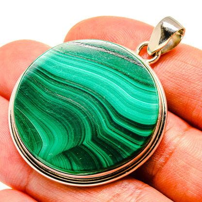Malachite Pendants handcrafted by Ana Silver Co - PD758961