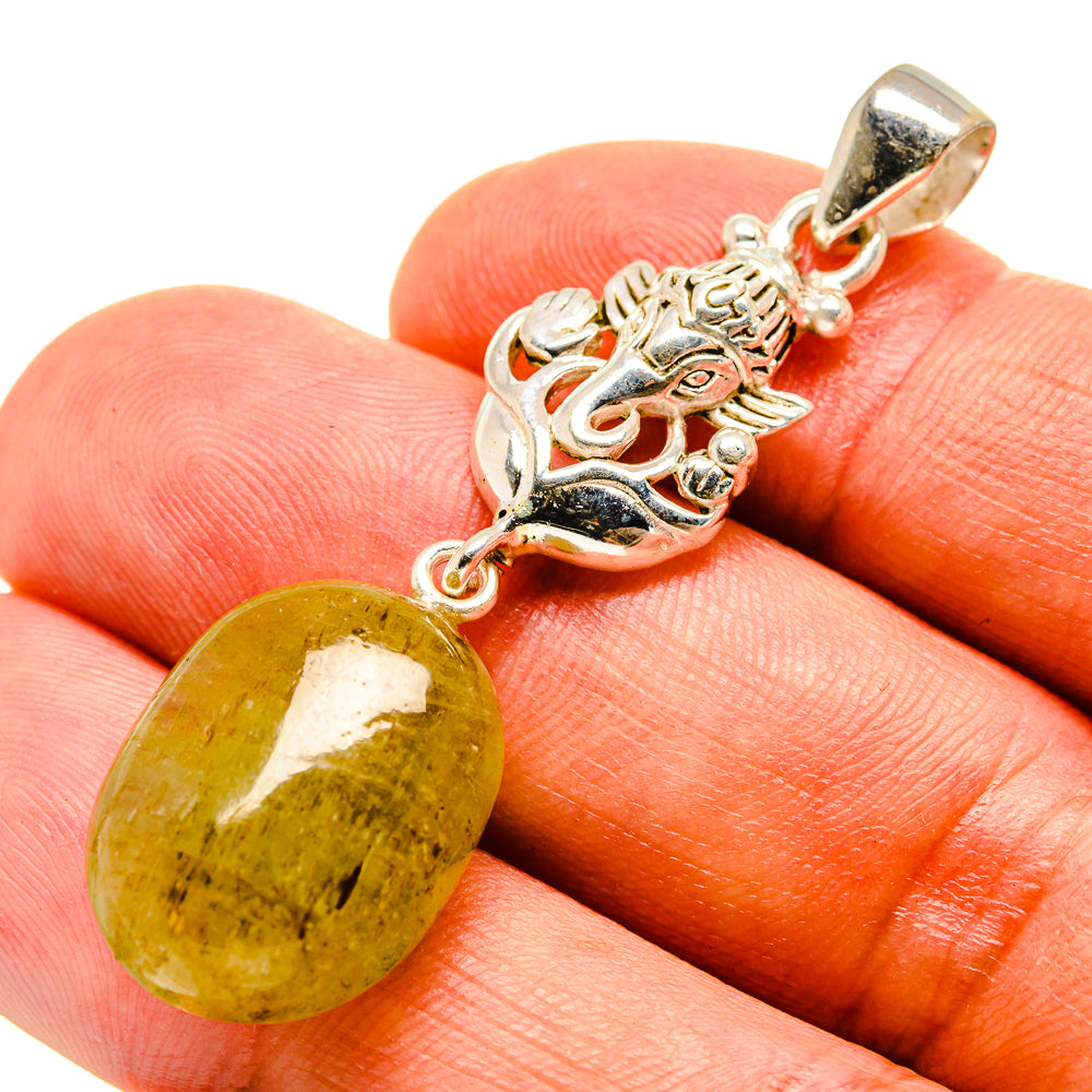 Emerald Pendants handcrafted by Ana Silver Co - PD758965