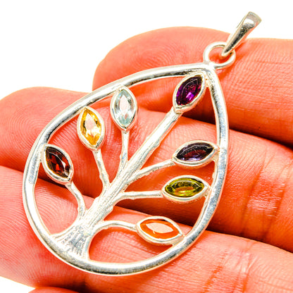 Multi-Stone Chakra Pendants handcrafted by Ana Silver Co - PD758967