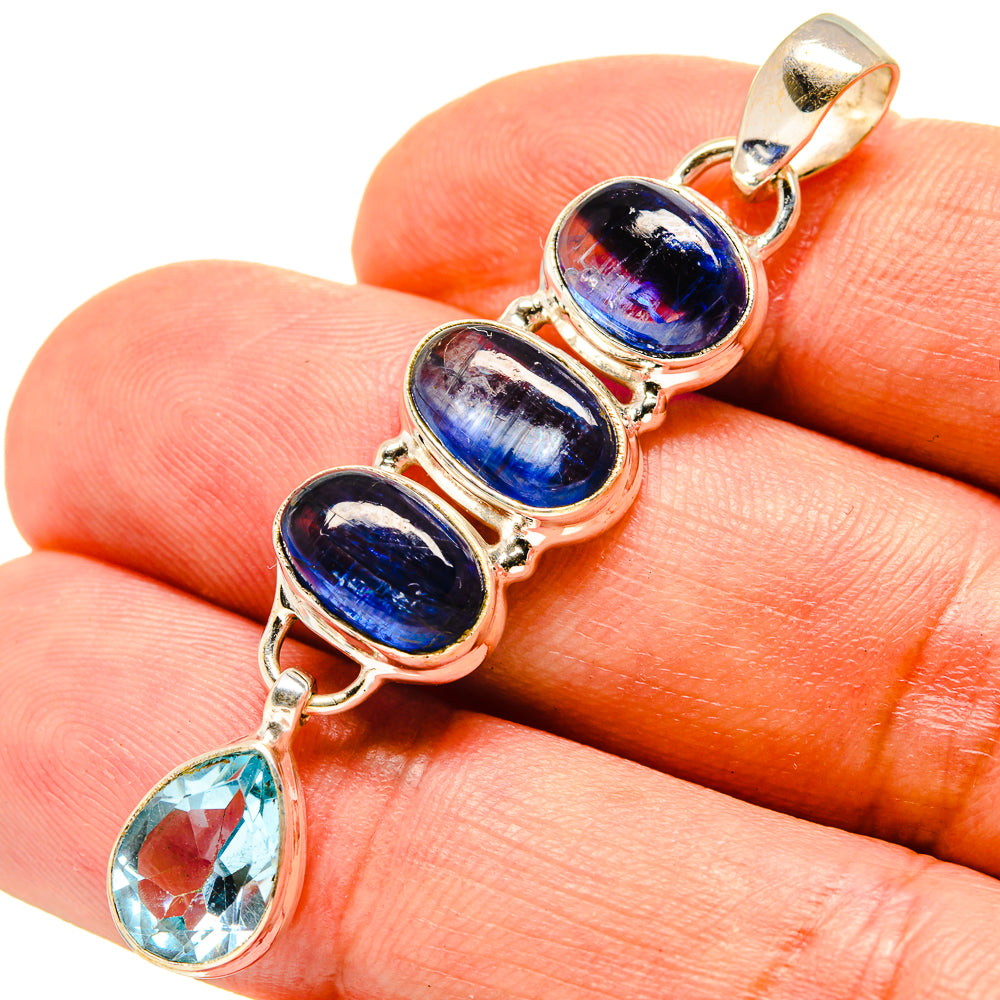 Kyanite Pendants handcrafted by Ana Silver Co - PD758969