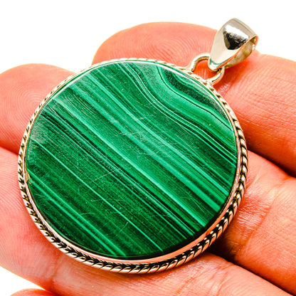 Malachite Pendants handcrafted by Ana Silver Co - PD758970