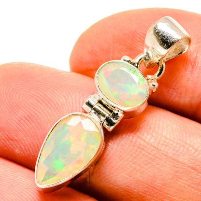 Ethiopian Opal Pendants handcrafted by Ana Silver Co - PD758988